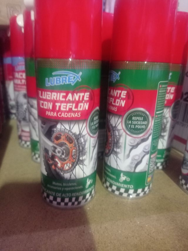 Lubricante con teflón 