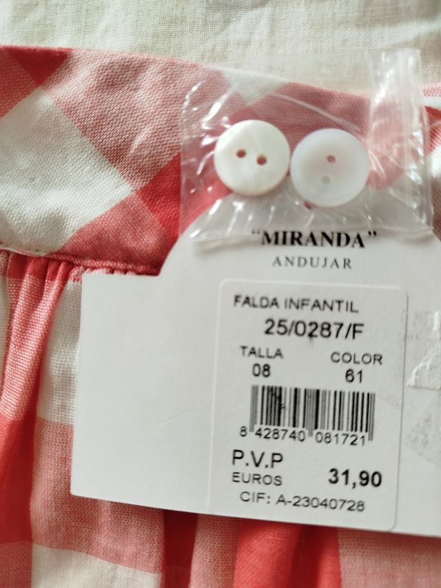 Conjunto niña Miranda 