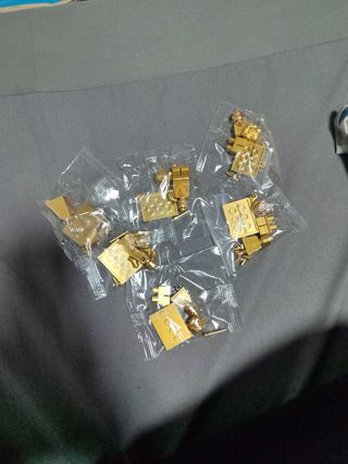 6 Personajes dorados Harry potter Lego