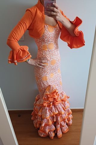 Traje de flamenca