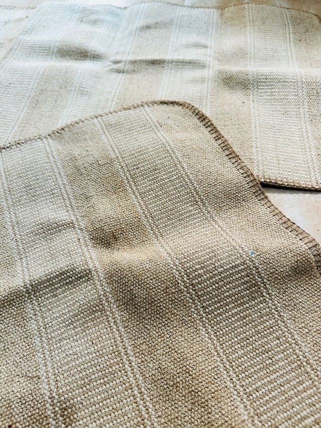 Alfombras marrones de Yute