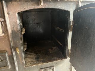 Cocina de leña Lacuna con plancha de  son 55x110