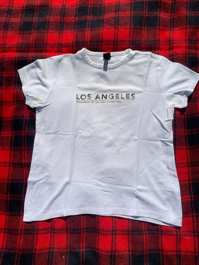 Camiseta Los Ángeles 100% Algodón H&M
