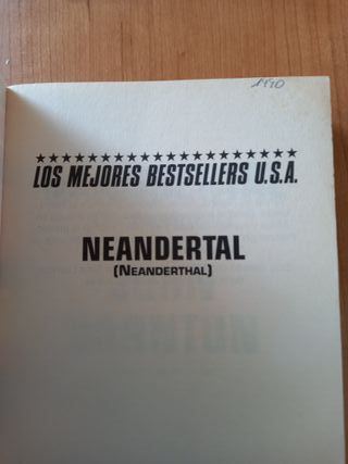 Libro Neandertal