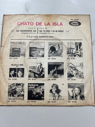 Vinilo single flamenco