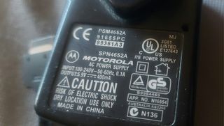 Cargador Motorola psm4652a spn4652a