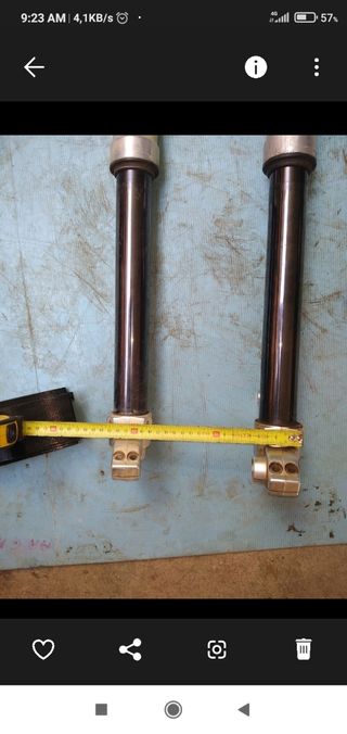 Horquilla delantera   , Moto, Gas Gas 125 cc.