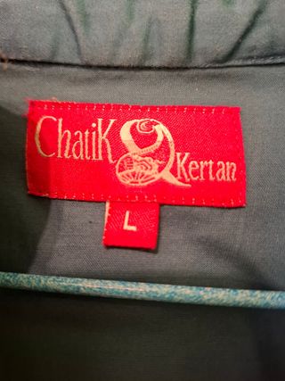 Vestido con bordados estilo oriental talla 40