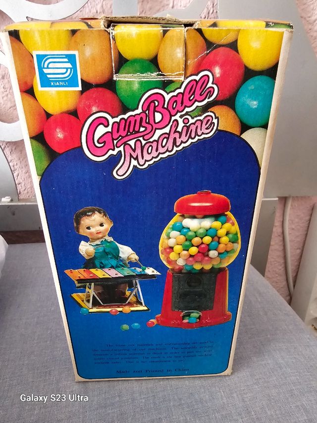 Maquina Dispensadora de Dulces, Chicles y frutos