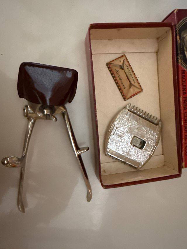 Maquina cortar pelo antigua Gurelan con accesorios