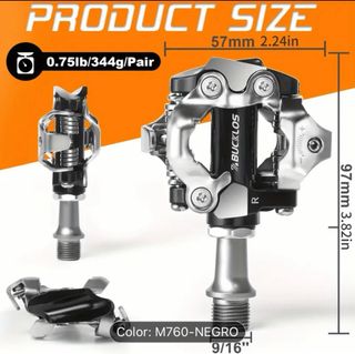 Pedales automaticos para bicicleta