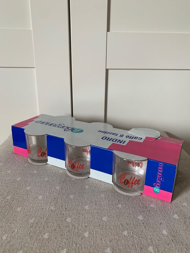 Set tazzine da caffè Borgonovo