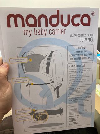 Mochila de porteo manduca