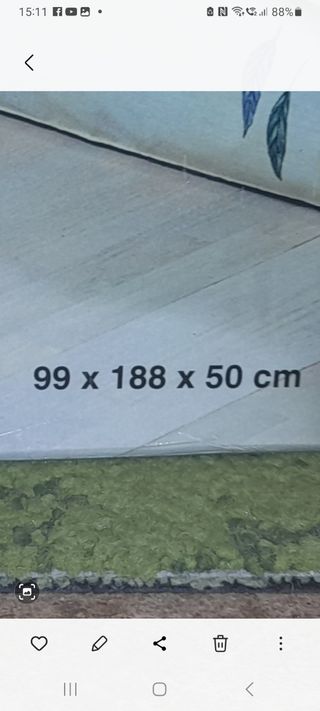 Colchon hinchable restform de 99x180x5