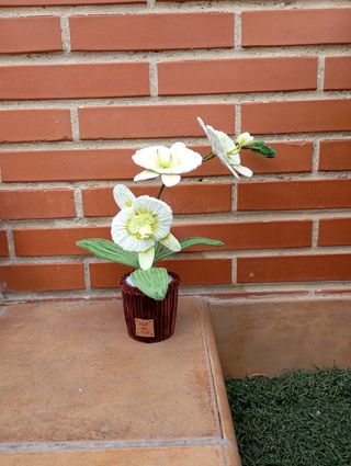 Flores con limpiapipas