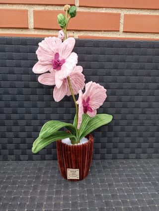 Flores con limpiapipas