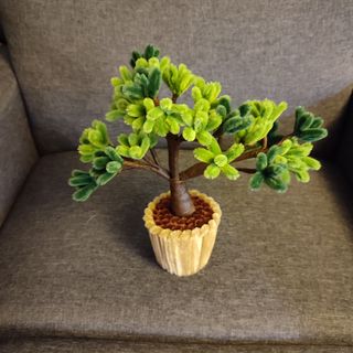 Flores con limpiapipas