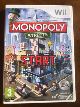 Juego monopoly street wii