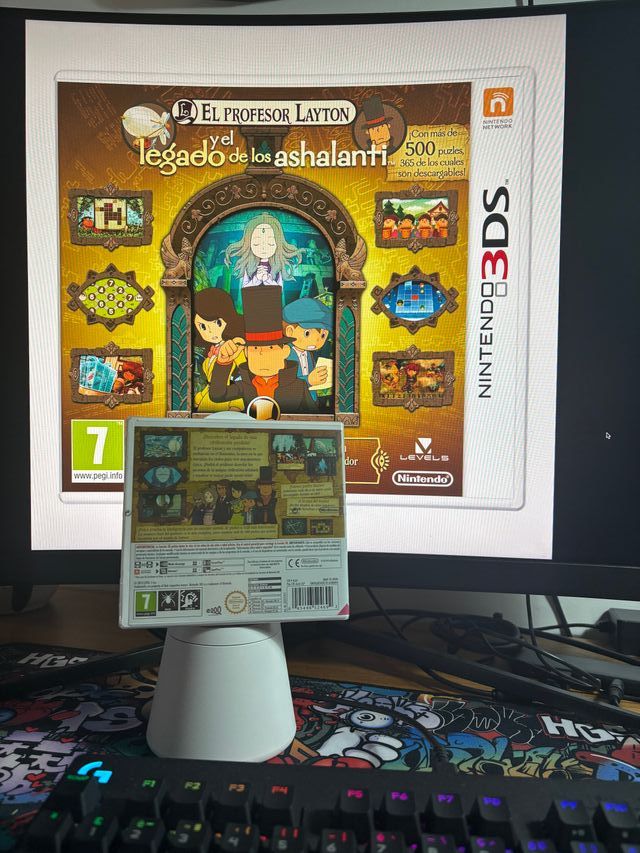 el Profesor Layton Y EL LEGADO DE LOS ASHALANTI 