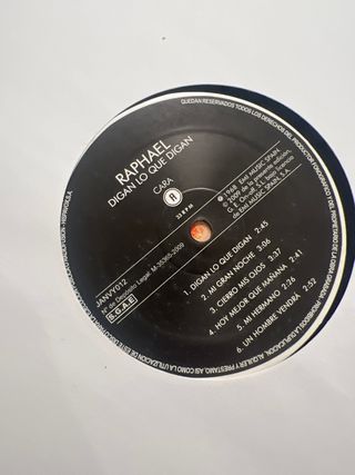 Vinilo Raphael