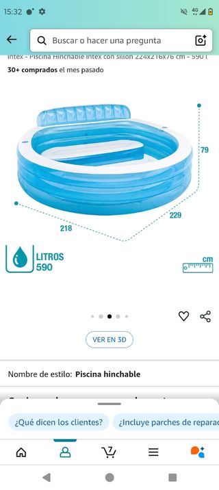 Piscina hinchable
