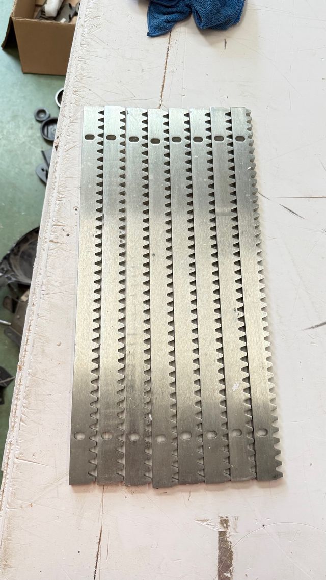 Guias puerta corredera 8 unidades de 50cm