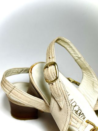 Zapatos de tacón vintage, Talla 37, LEER