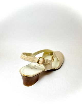Zapatos de tacón vintage, Talla 37, LEER