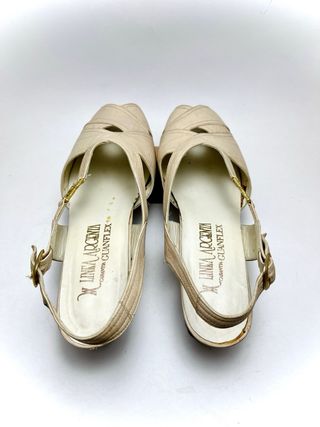 Zapatos de tacón vintage, Talla 37, LEER