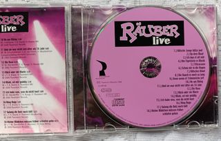 Räuber Live. CD 2007 Pop Schlager