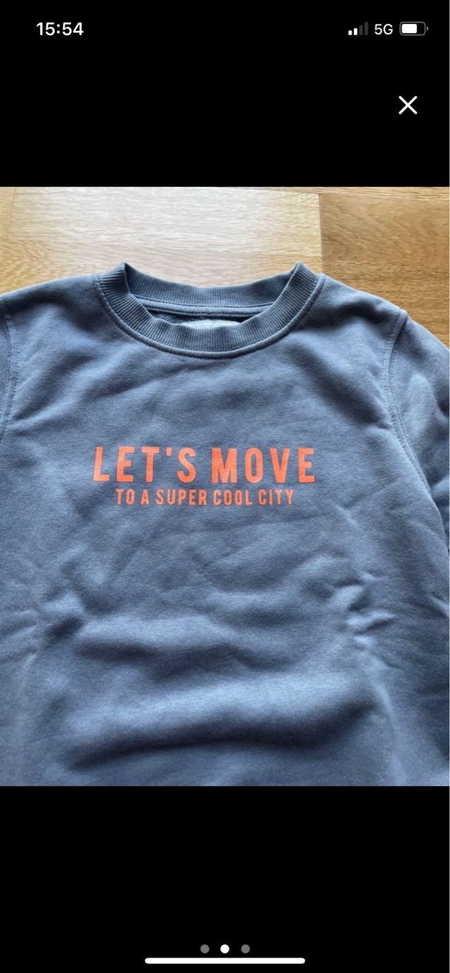 Sudadera de niño de zara