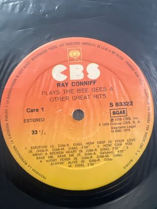 Vinilo ray conniff