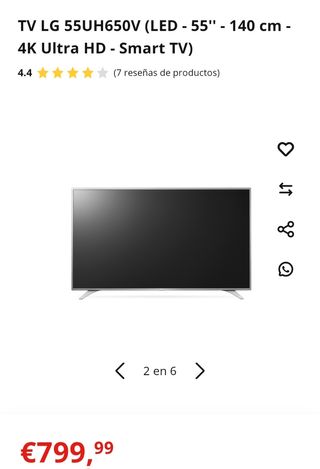Television lg smart tv
