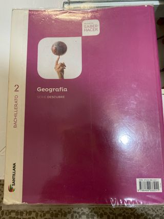Libro de Geografía, 2 Bachillerato
