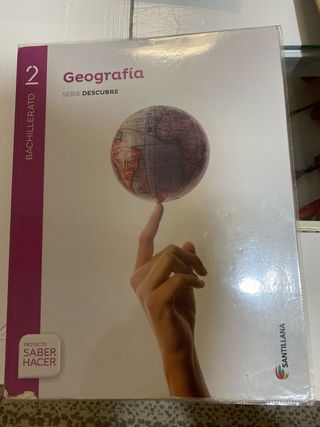 Libro de Geografía, 2 Bachillerato