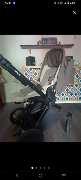 DUO CAPAZO Y SILLA JANE MUUM (FALTA CAPOTA)