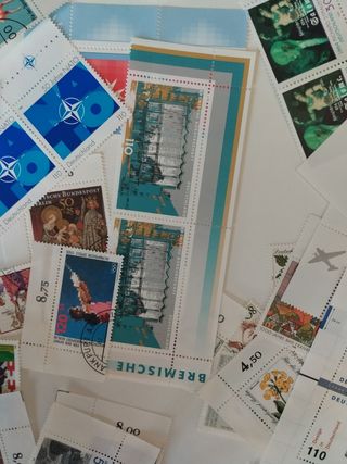 Lote sellos A Alemania variados