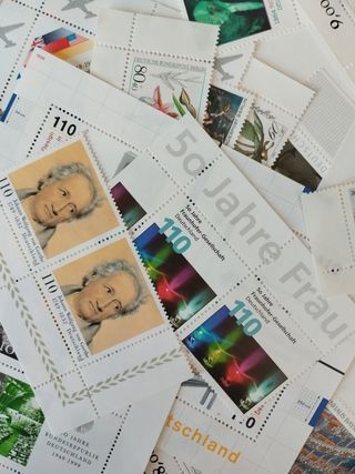 Lote sellos A Alemania variados