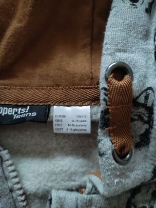 Chaqueta chico adolescente