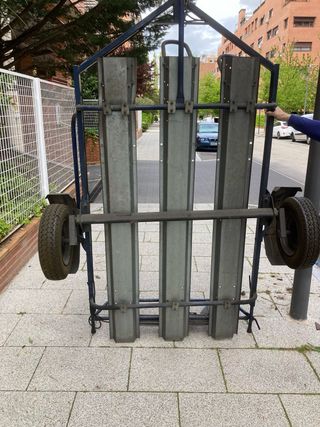 Remolque tres motos extensible Erde