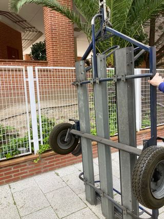 Remolque tres motos extensible Erde