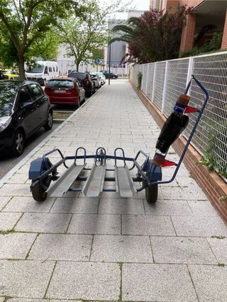 Remolque tres motos extensible Erde