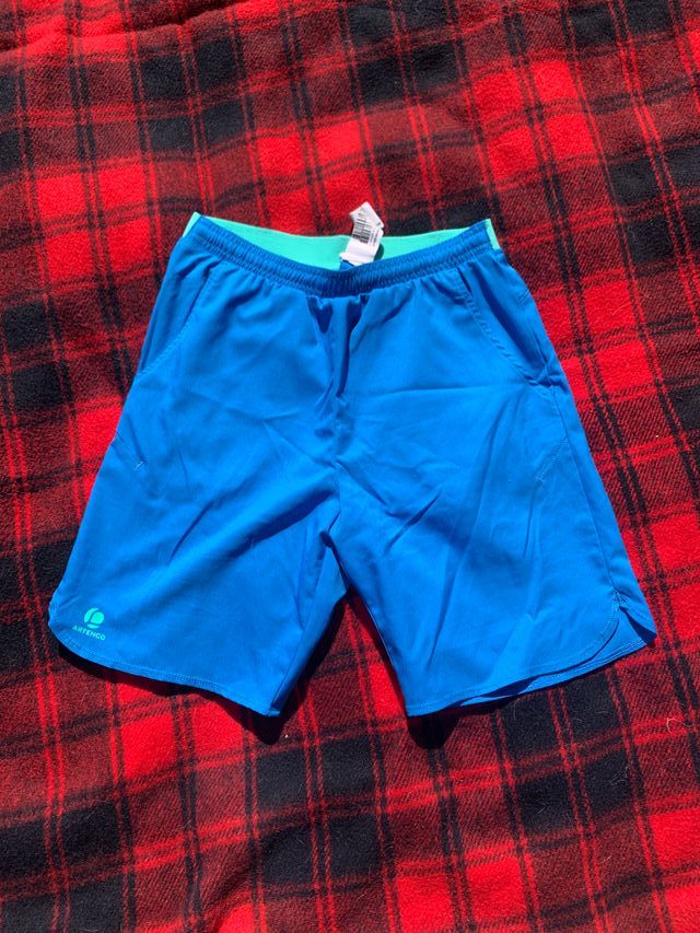 Pantalón Corto Niños Deporte AzulyVerde