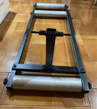 Rodillo de entrenamiento hecho a mano 