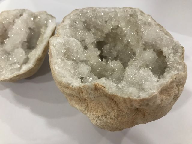Geoda de Cuarzo, Cuarzo blanco, Cuarzo Natural