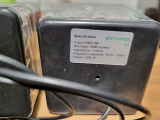 Altavoces mini speaker.