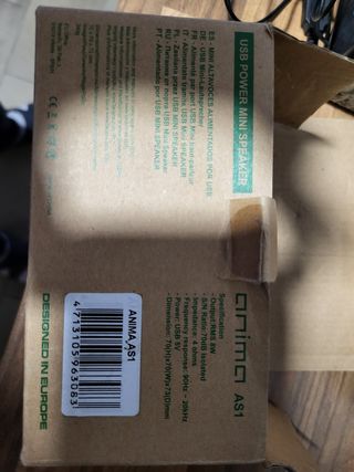 Altavoces mini speaker.