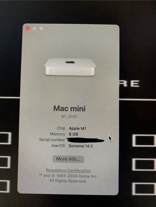 Apple Mac Mini M1 8GB/256GB