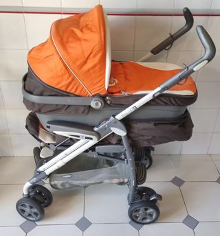 Conjunto cochecito,silla coche y capazo Peg Perego