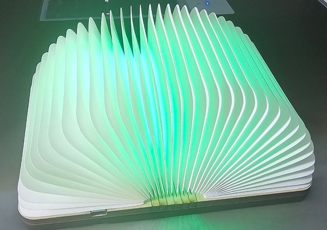 Lámpara de lectura LED plegable inalámbr